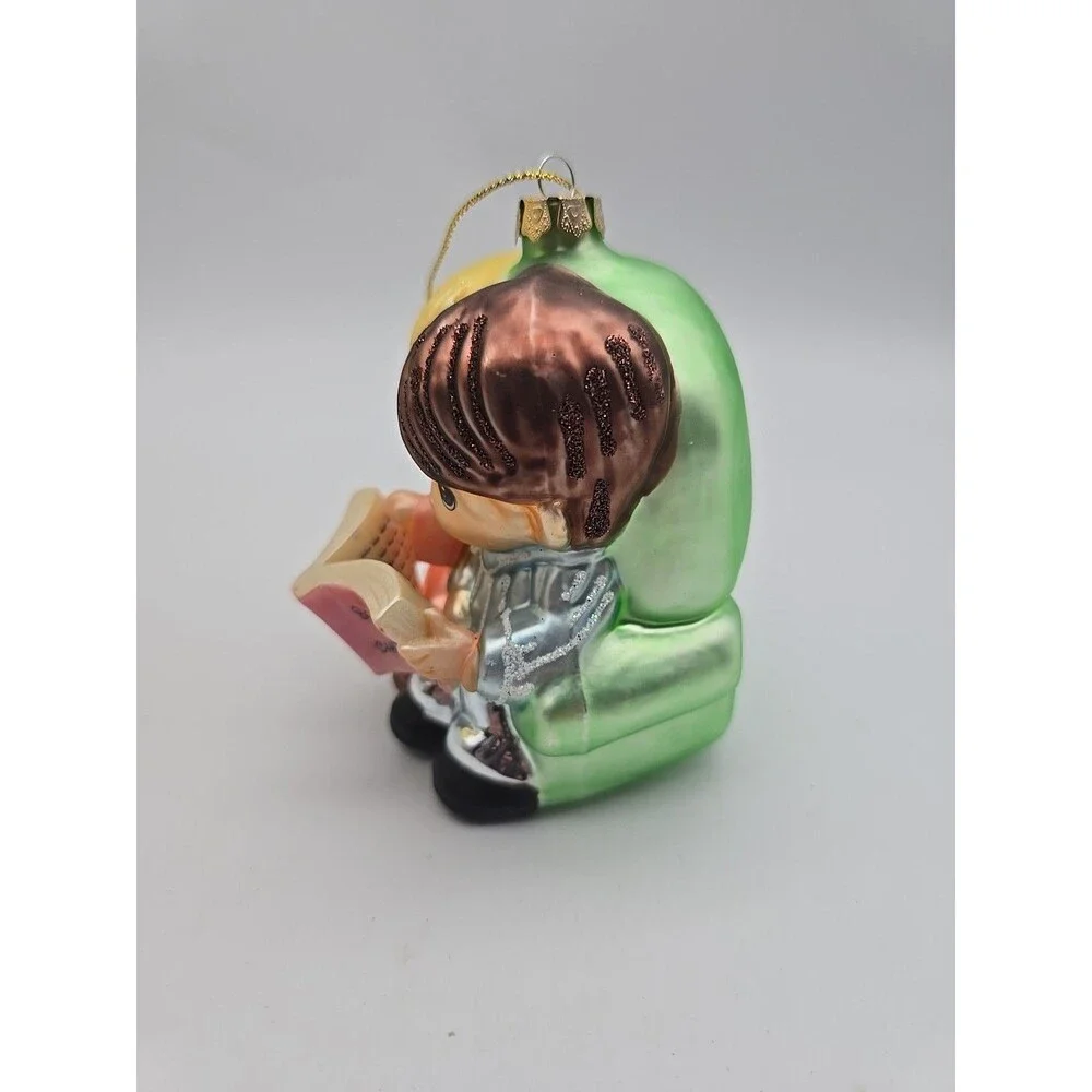 Precious Moments Blown Glass Ornament Twas The Night Before Christmas 2005 PMI